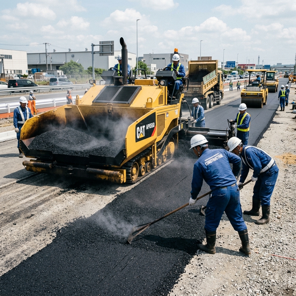 道路舗装工事